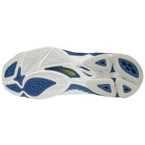 Mizuno Wave Lightning Z6 Παπουτσια Βολλευ Γυναικεια - Ασπρα/Μπλε